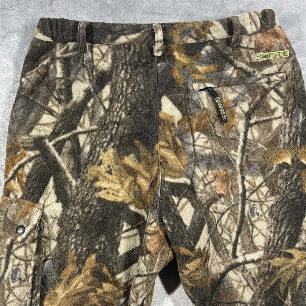 Field & Stream‎ Camouflage Fleece Cargo Pants Mens Size Medium Hunting Outdoor - Picture 12 of 14